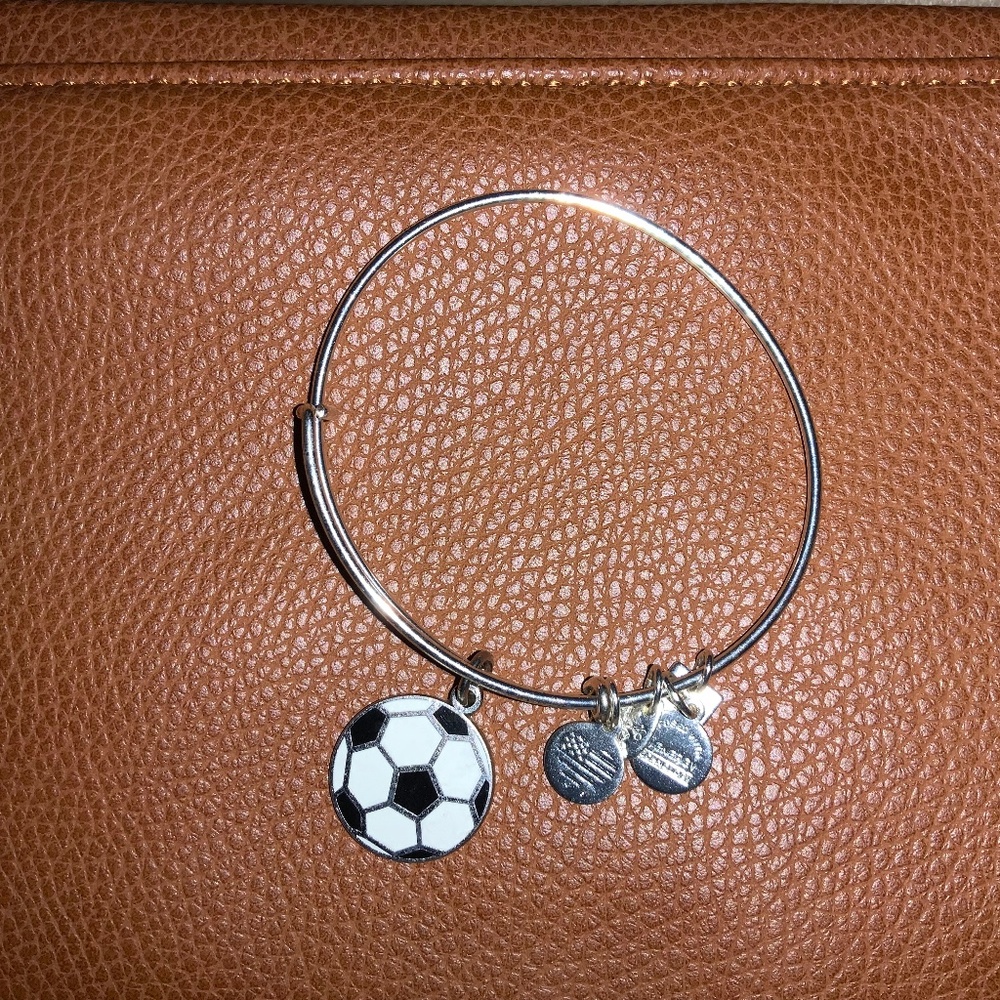 Alex and Ani USA Soccer Charm Bracelet